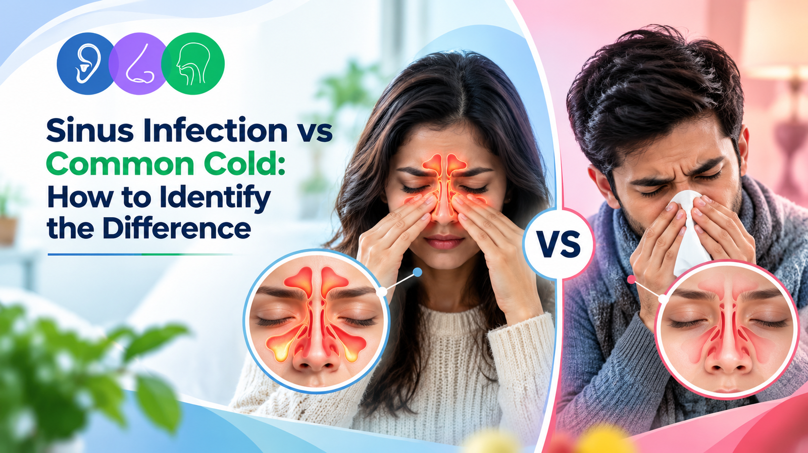 Sinus Infection vs Common Cold: How to Identify the Difference